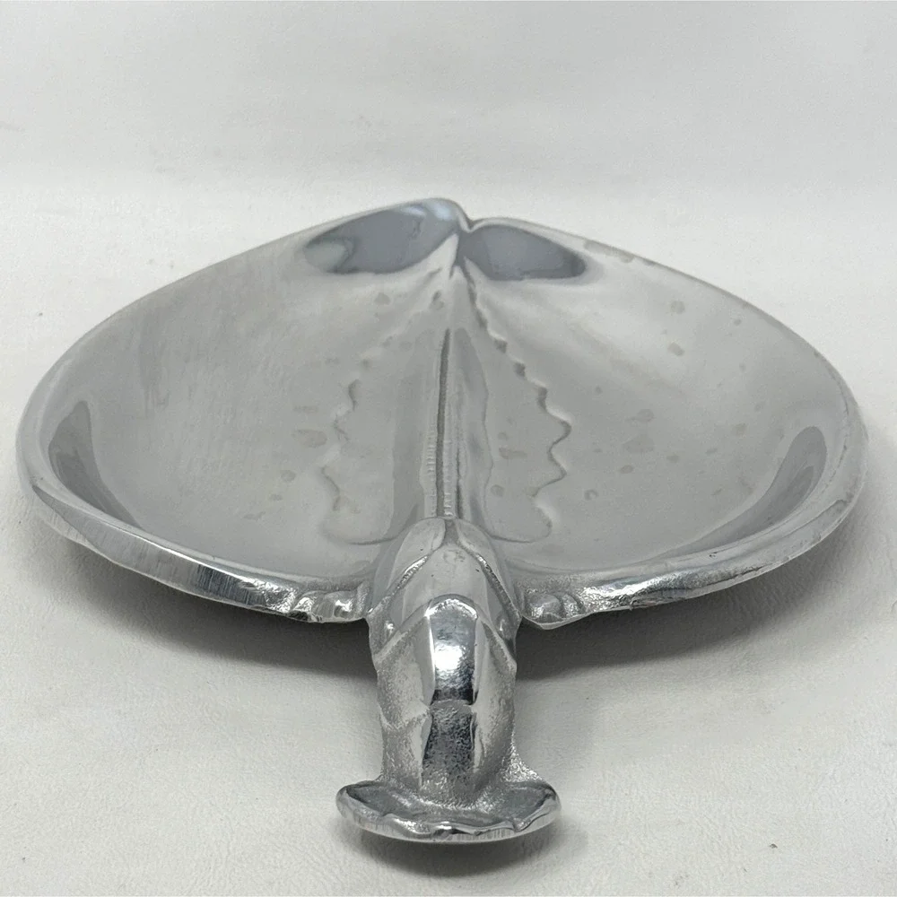 Wilton Lobster Pewter Dish 3D Tray Platter Party Entertaining Serving Bowl Beach